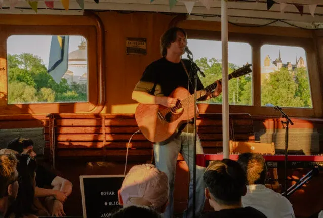 Musiker auf der Schärenfahrt