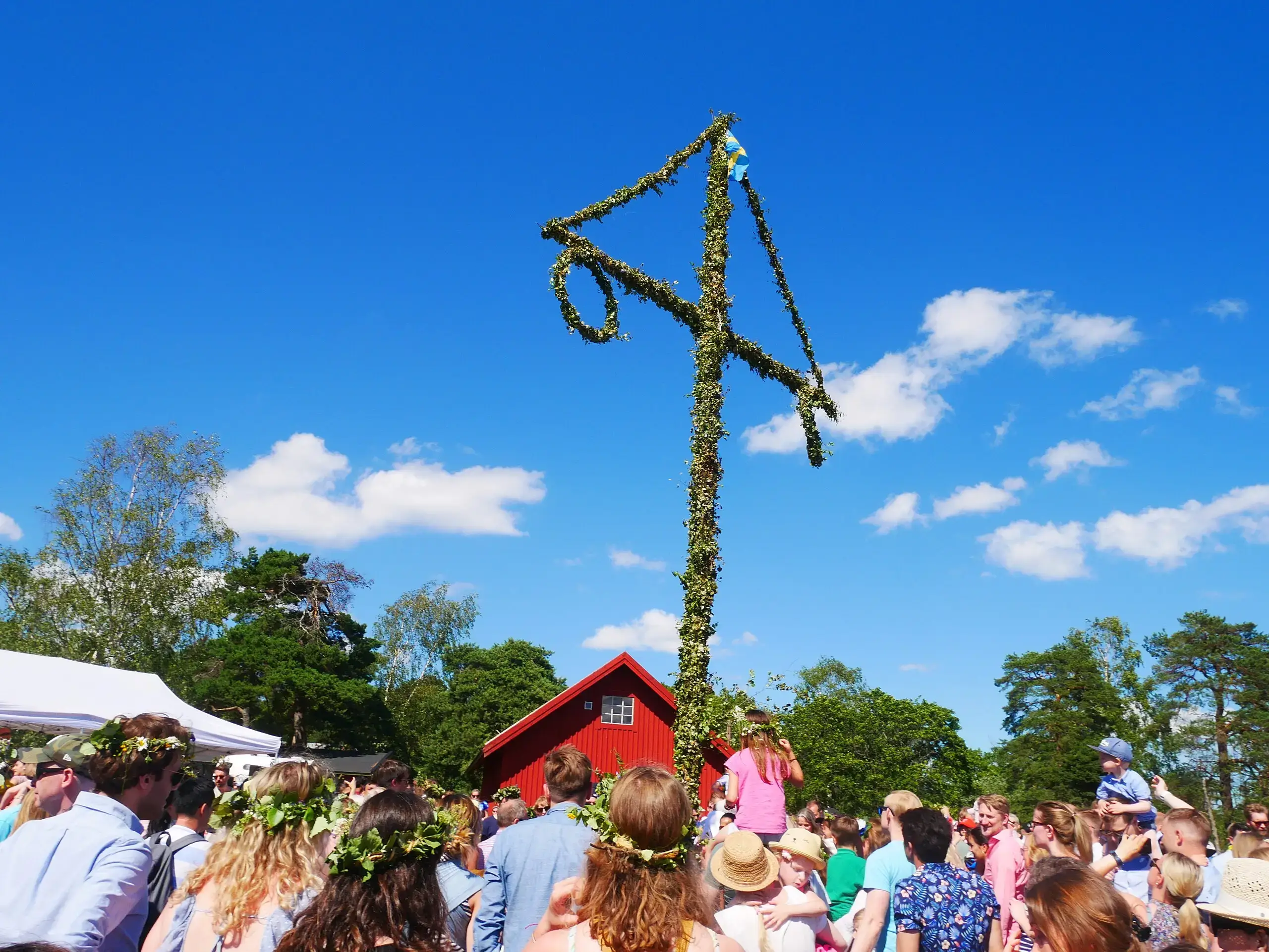 Midsommarfirande ombord