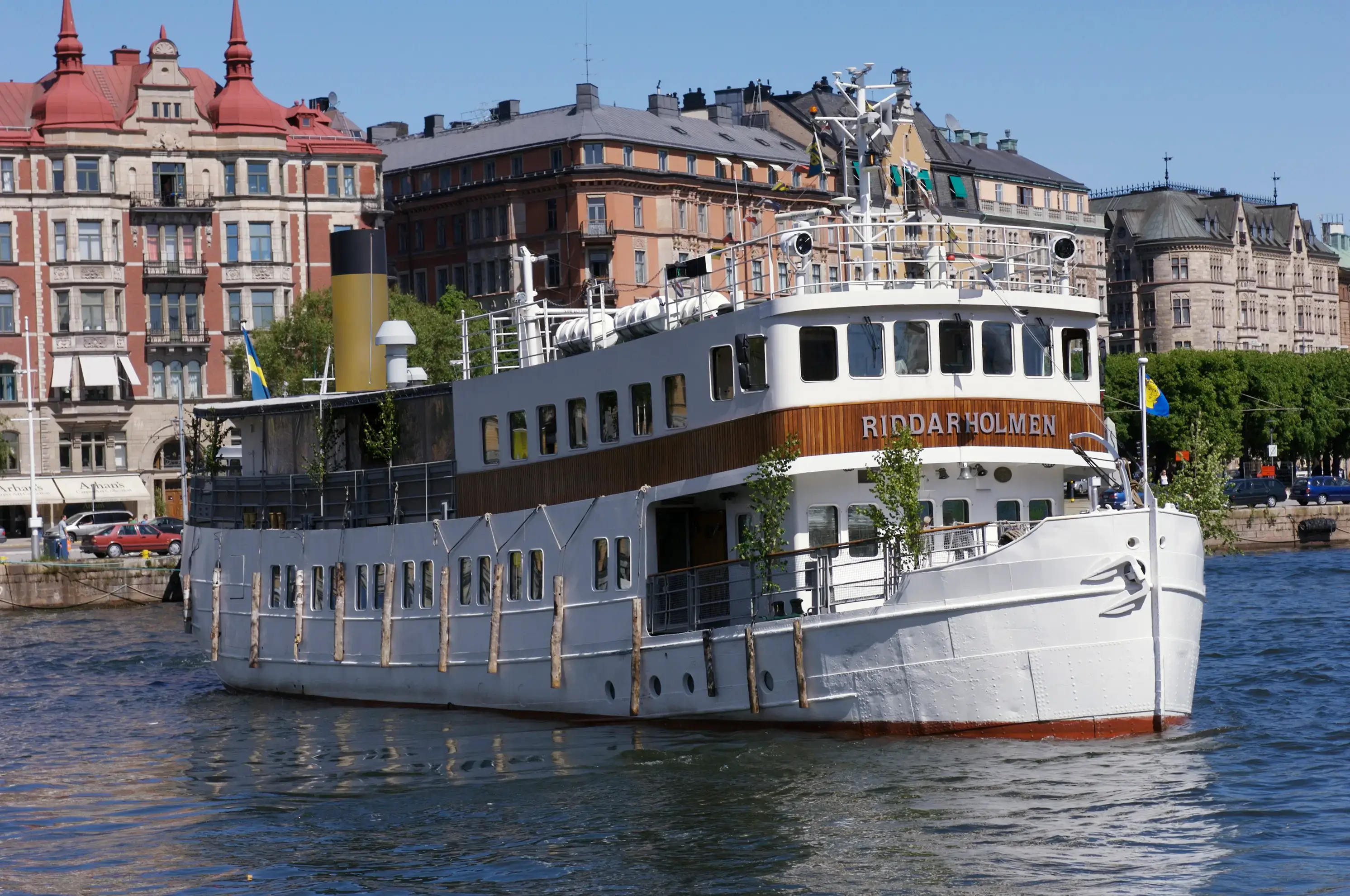 Vår skärgårdstur båt MS Riddarholmen