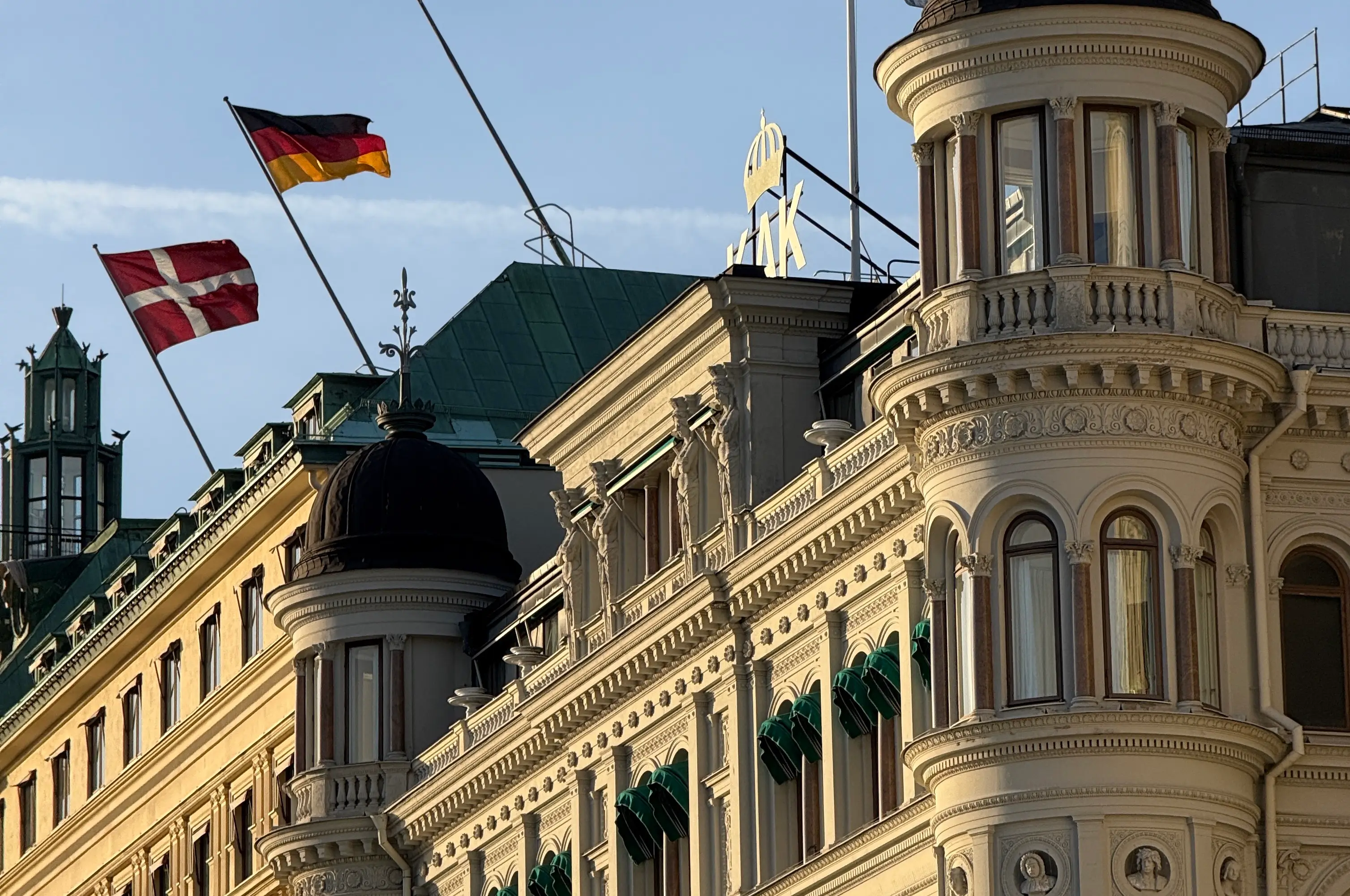 Spaziergang nach Skeppsholmen in Stockholm