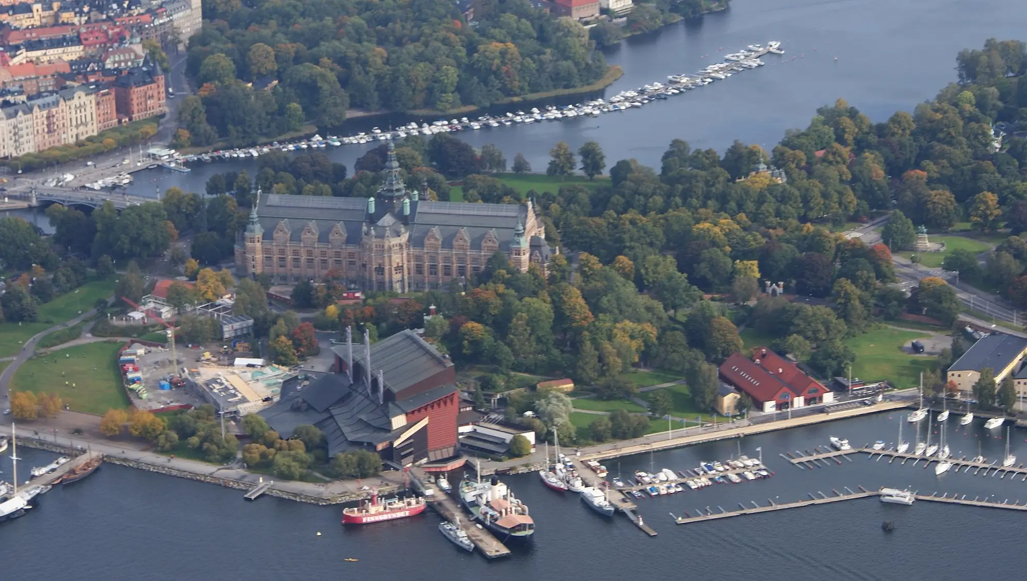 Djurgården from above