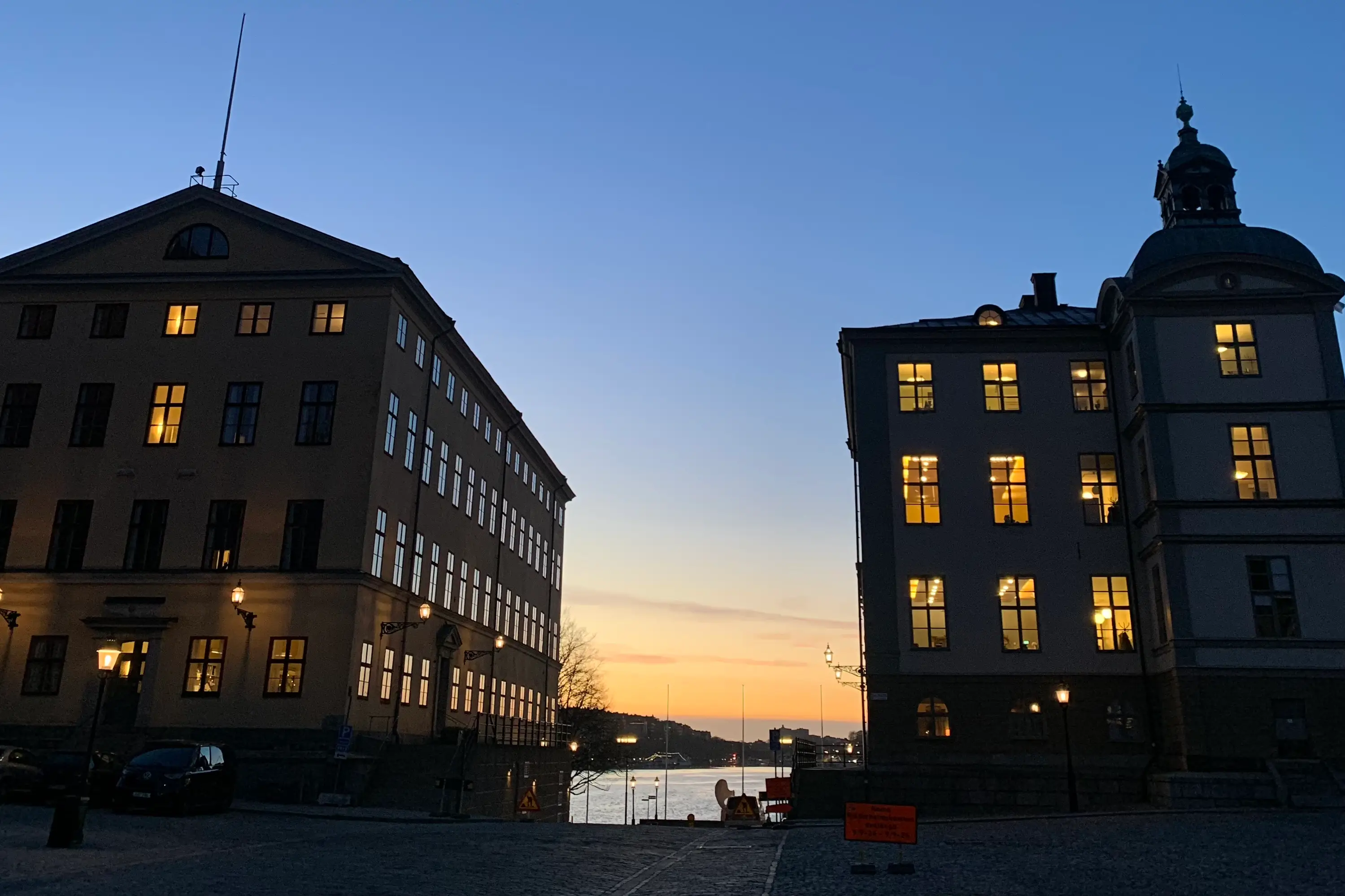 Aussicht von Riddarholmen