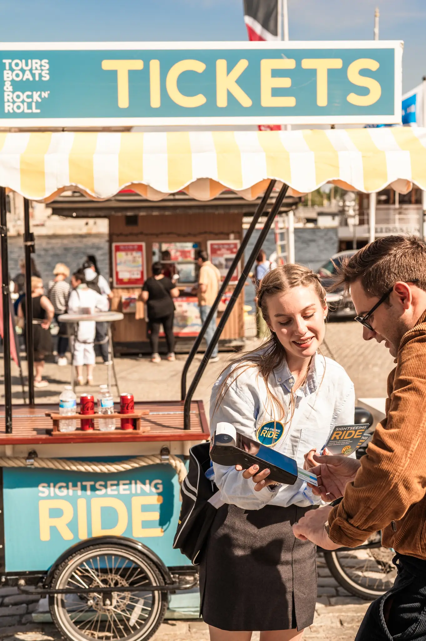Sightseeing Ride ticket selling